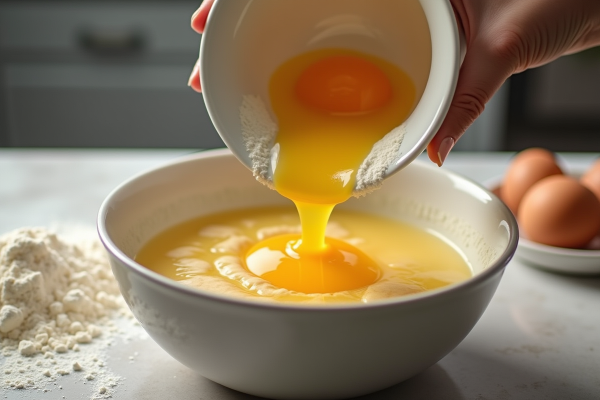 Rôle de l’œuf dans la préparation d’un gâteau : fonctions et importance