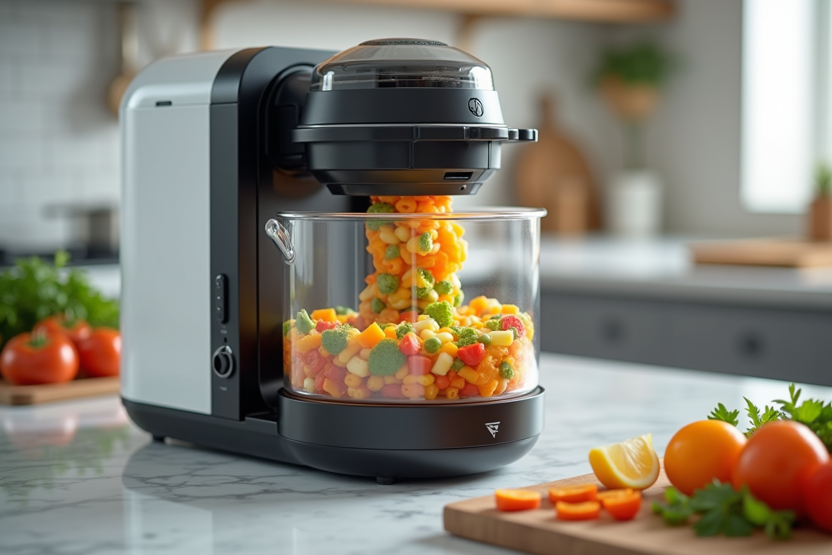 Utilisation de légumes surgelés dans un robot à soupe : conseils et astuces