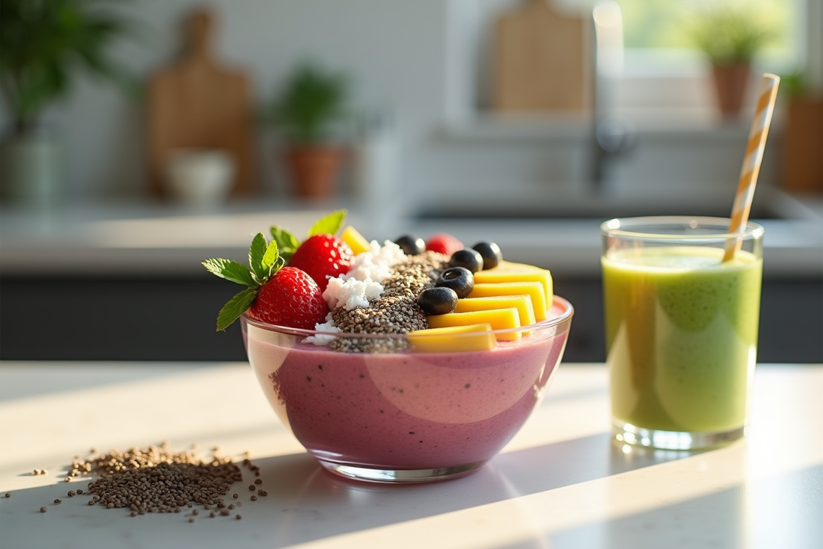 petit-déjeuner sain