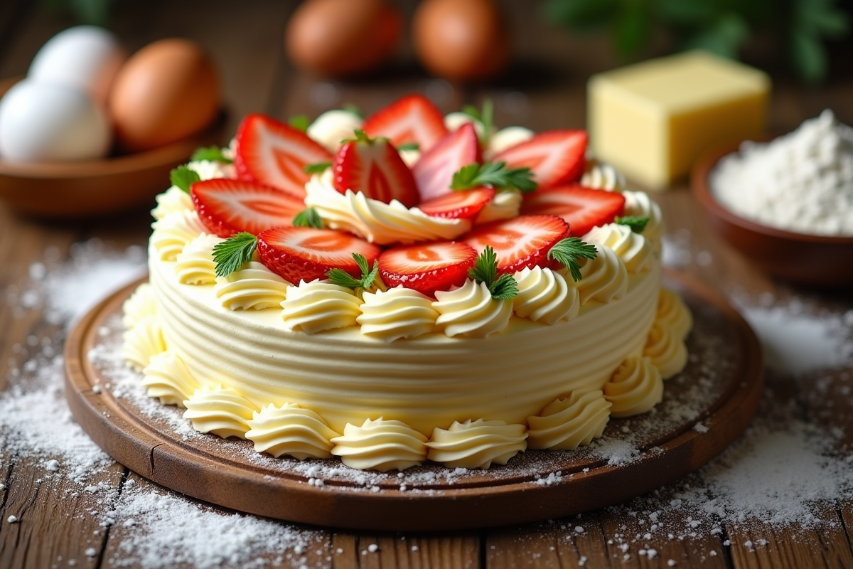 œuf gâteau